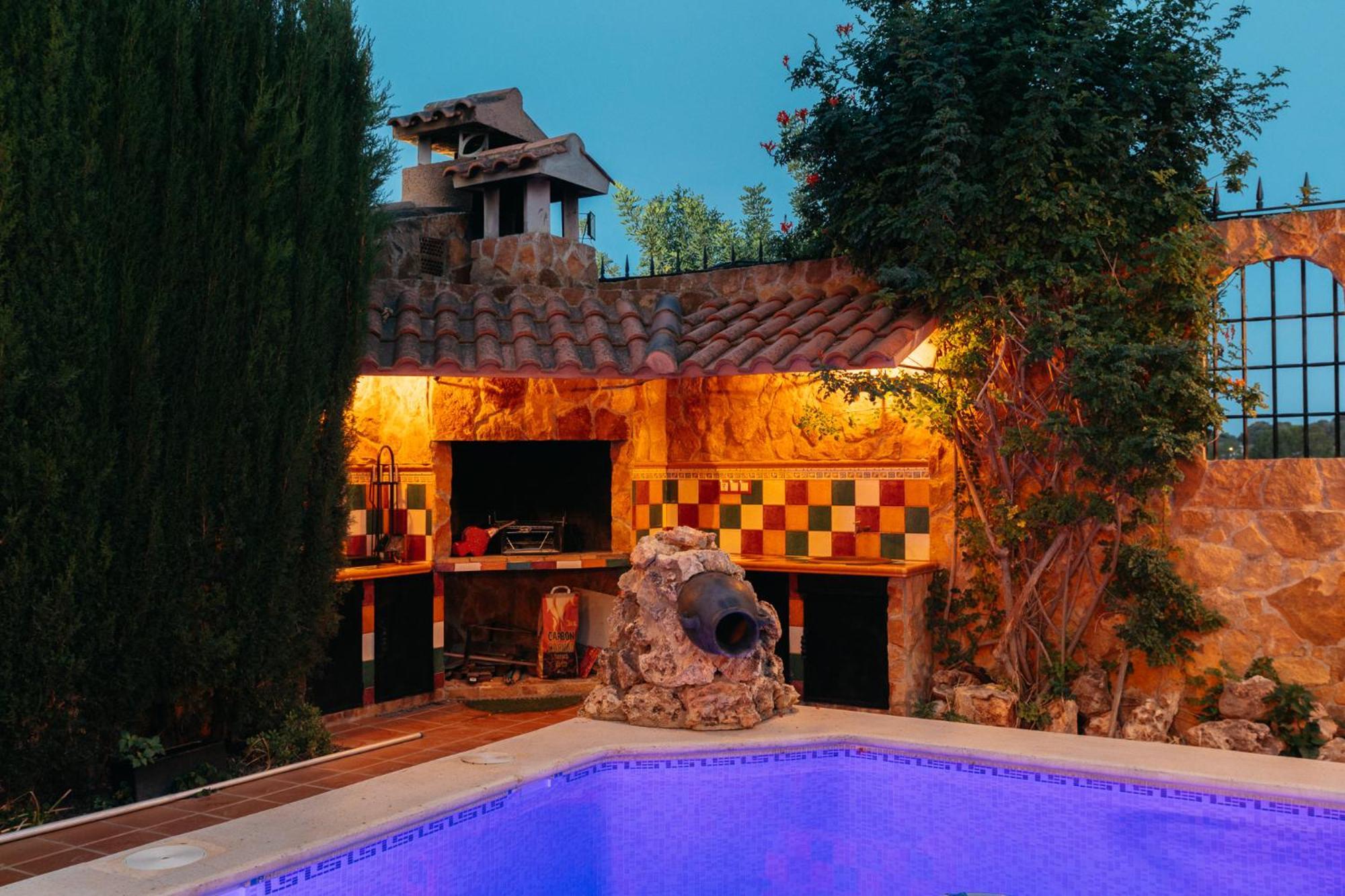 Chalet, Villa Rodeada De Naturaleza Piscina A Doce Klm De Valencia Y 7 Del Aeropuerto 外观 照片