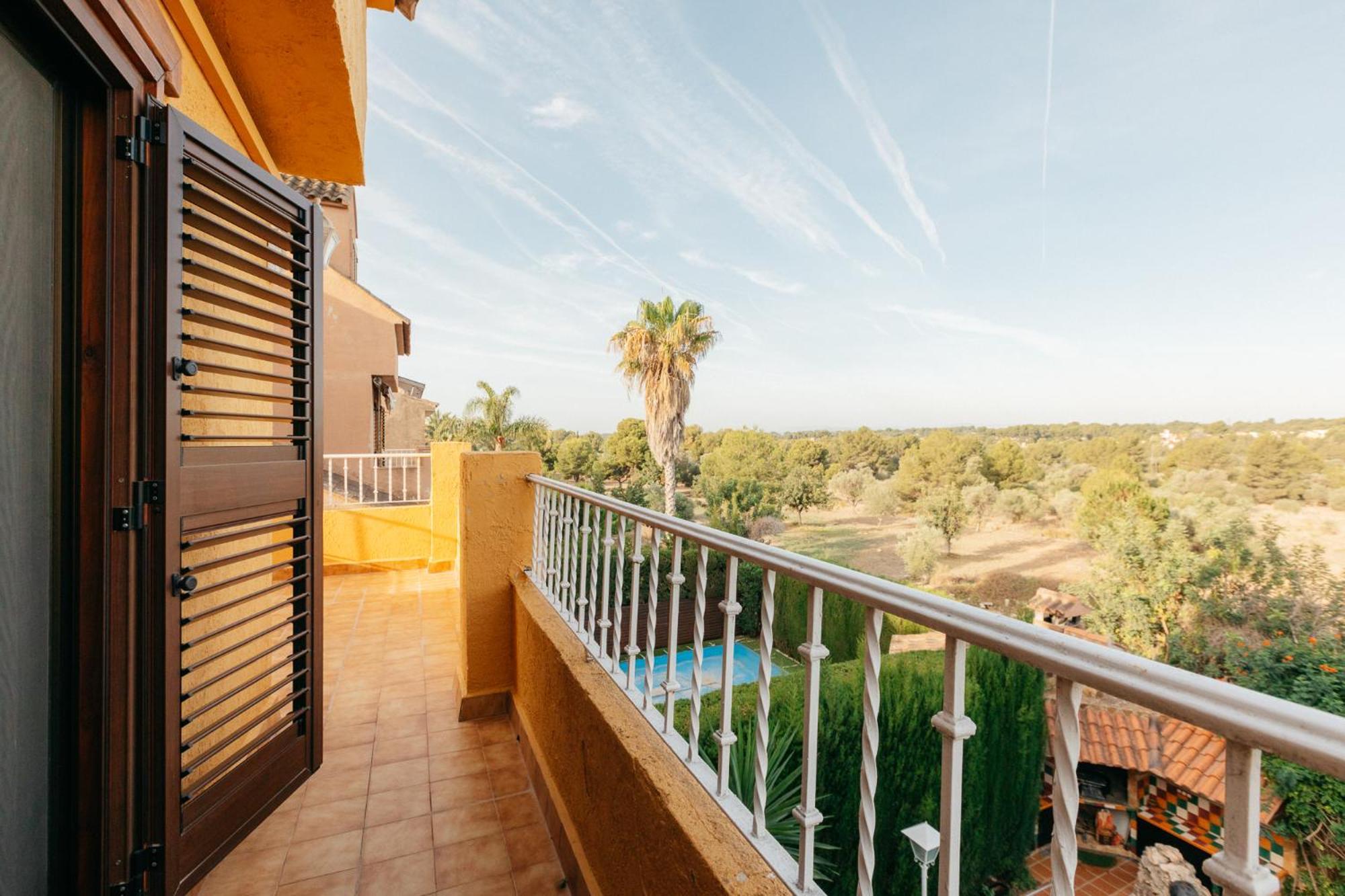 Chalet, Villa Rodeada De Naturaleza Piscina A Doce Klm De Valencia Y 7 Del Aeropuerto 外观 照片